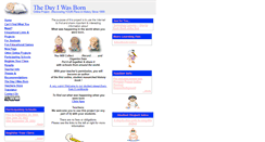 Desktop Screenshot of dayiwasborn.net